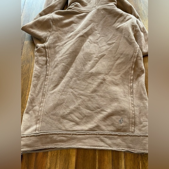 Vintage Volcom highland pullover faux fur hoodie - Picture 4 of 8